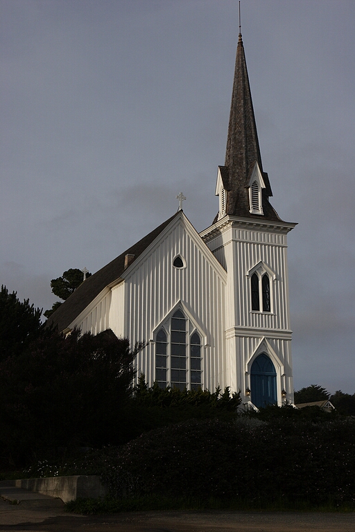 Mendocino's Presbyterian church