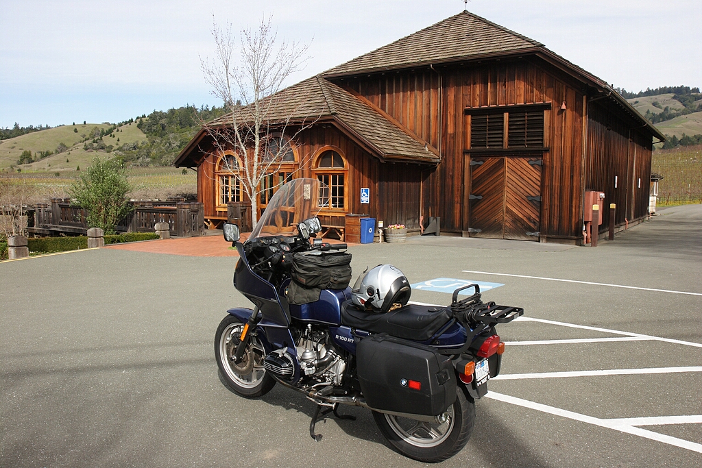 Ted Bennett's Navarro Vineyards tasting room