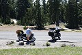 Don's RTP and my R100RT on the west side of Crater Lake